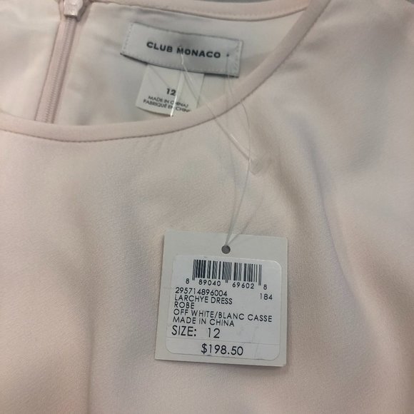 NWT Club Monaco Larchye Dress in "Sake" - Picture 9 of 9